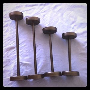Set of 4 candle holders